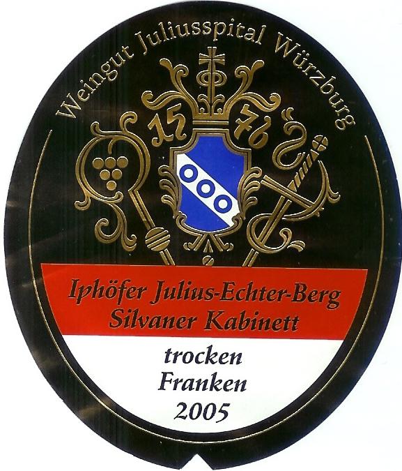 Iphöfer Julius-Echter-Berg Silvaner Kabinett