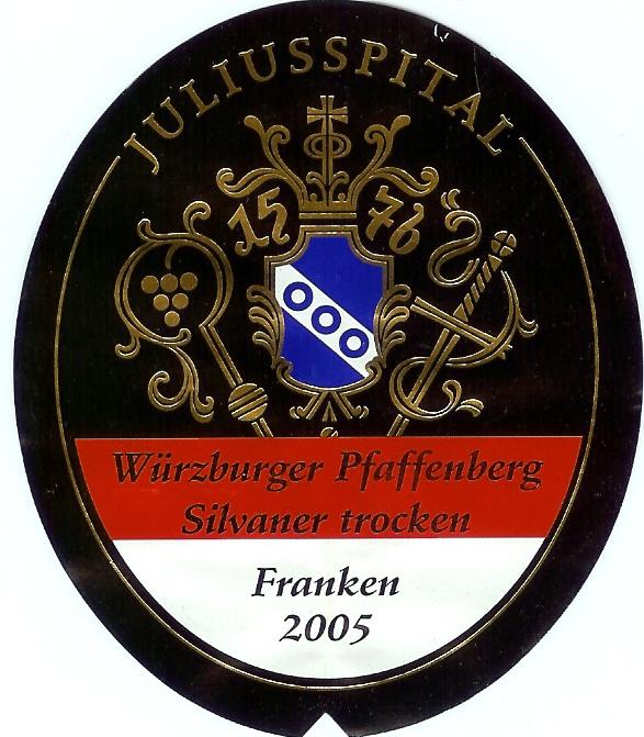 Würzburger Pfaffenberg Silvaner trocken