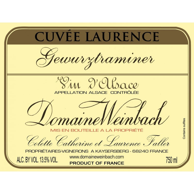 Cuvée Laurence