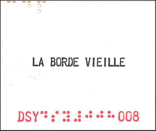 La Borde Vieille DSY