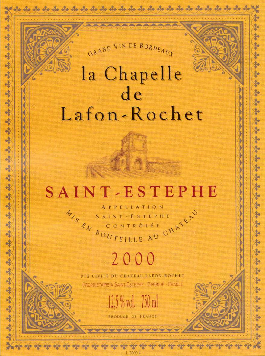 la Chapelle de Lafon-Rochet