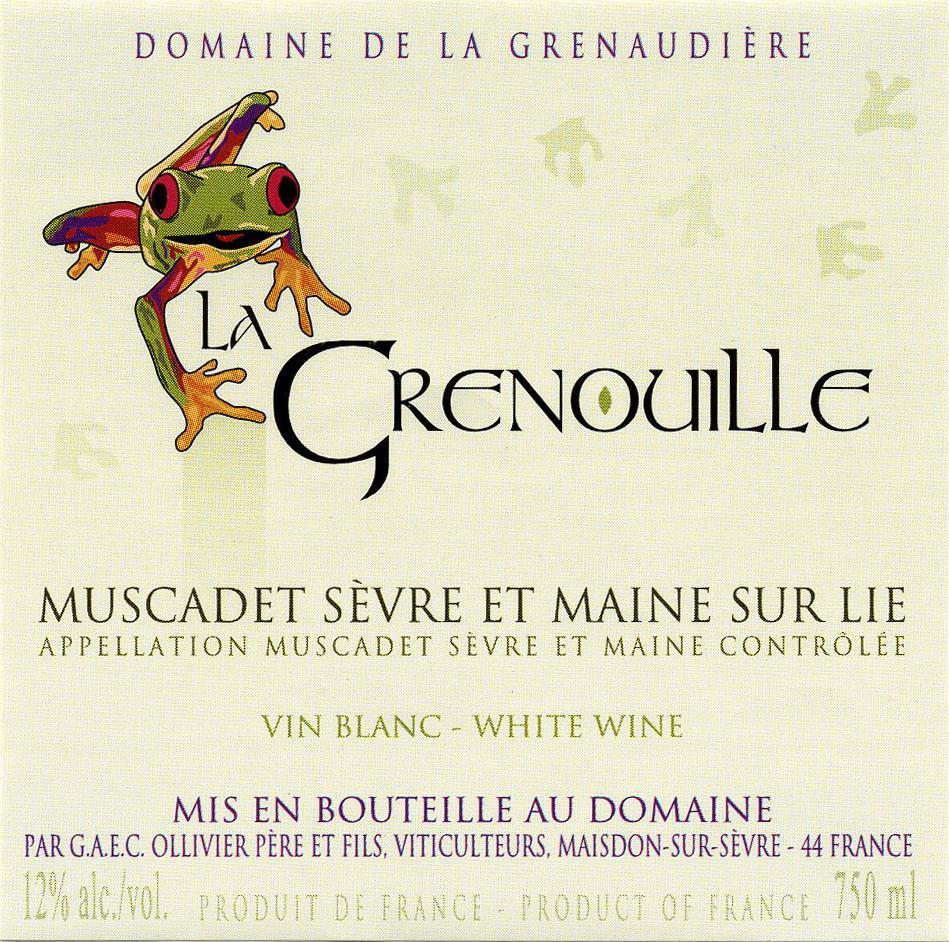 Muscadet Sèvre Et Maine Sur Lie La Grenouille