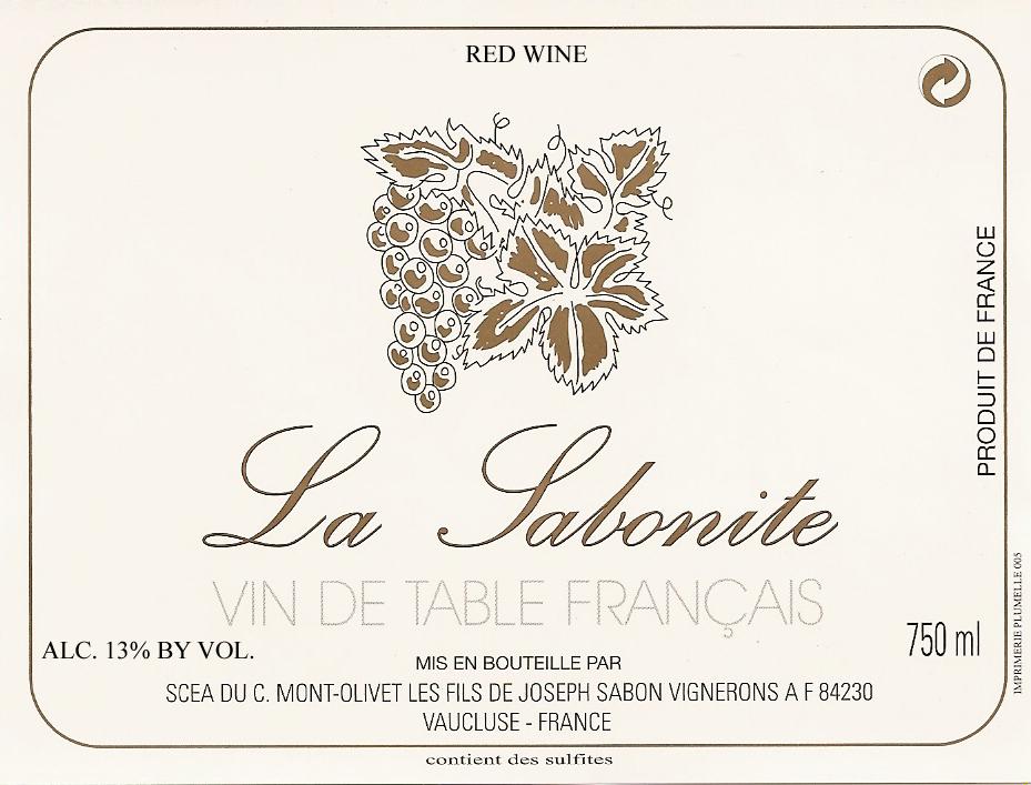 Red Table Wine