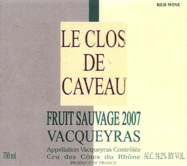 Fruit Sauvage
