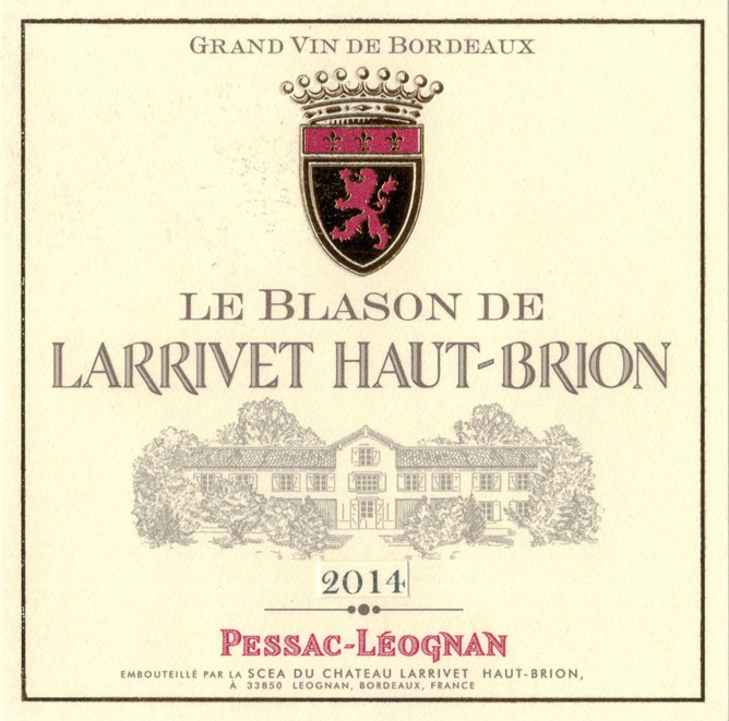 Le Blason de Larrivet Haut-Brion