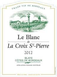 Le Blanc de La Croix St-Pierre
