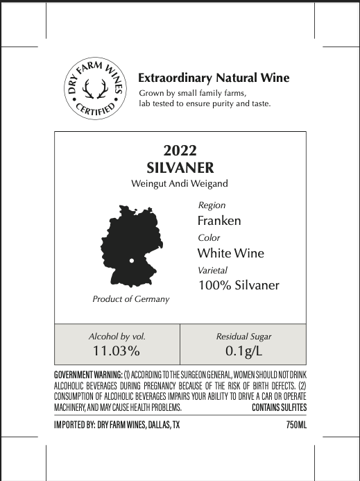 Certified Extraordinary Natural Wine