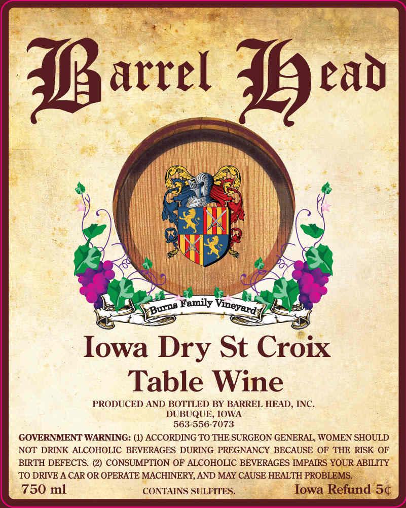 Iowa Dry St Croix Table Wine