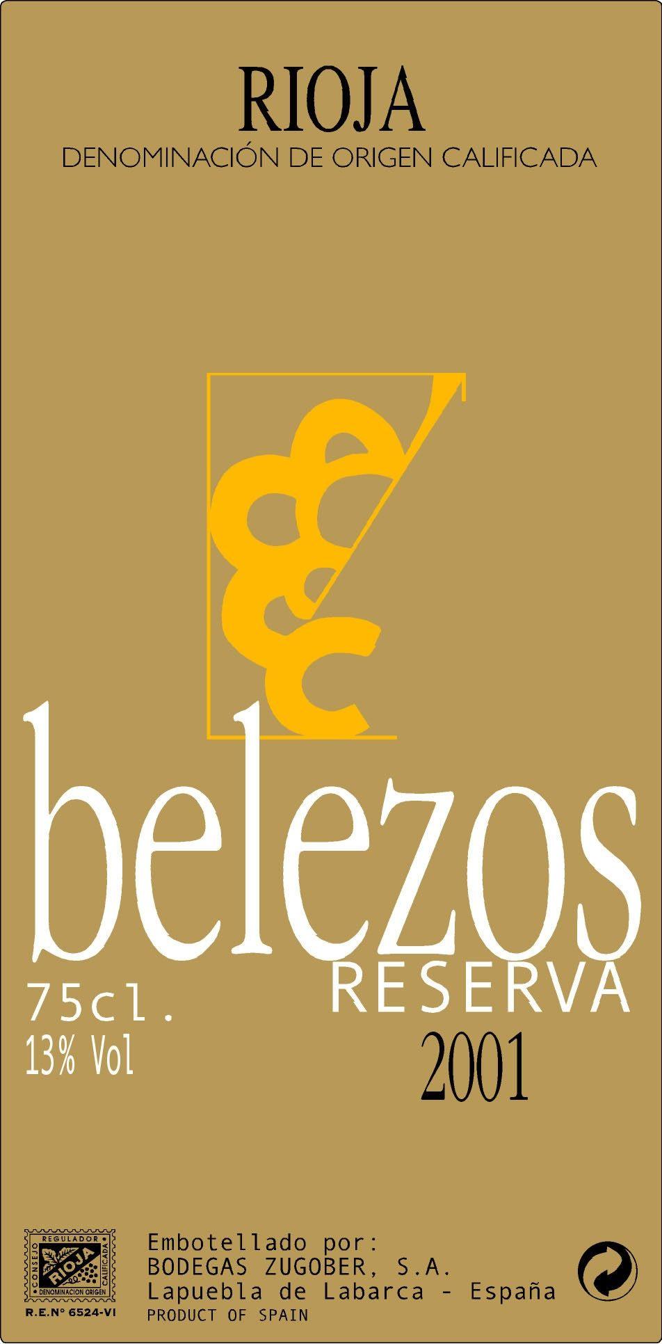 Belezos Reserva