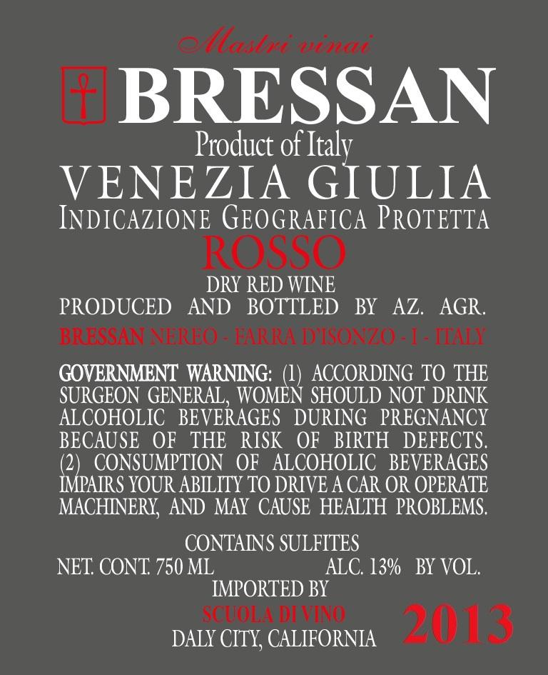 Rosso Dry Red Wine