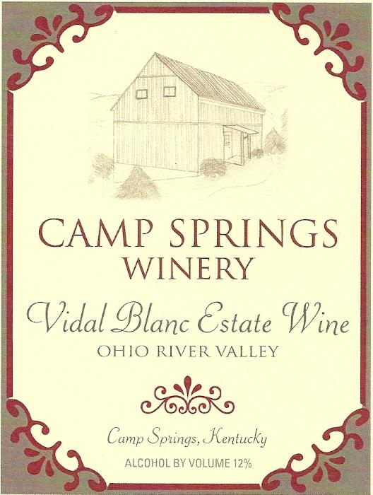 Vidal Blanc Estate Wine