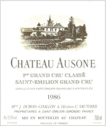 Chateau Ausone 1er