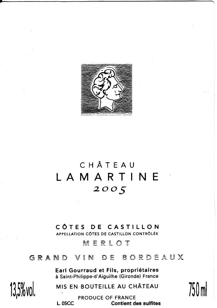 La Martine Côtes De Castillon Grand Vin