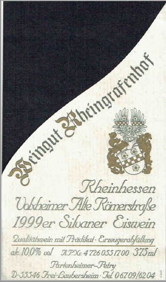Silvaner Eiswein