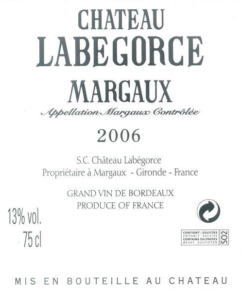 Chateau Labegorce Margaux