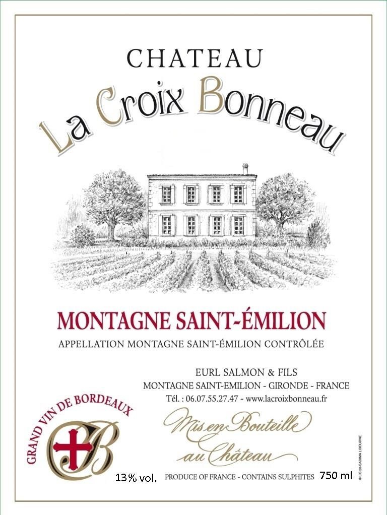 Chateau La Croix Bonneau Montagne Saint Emilion