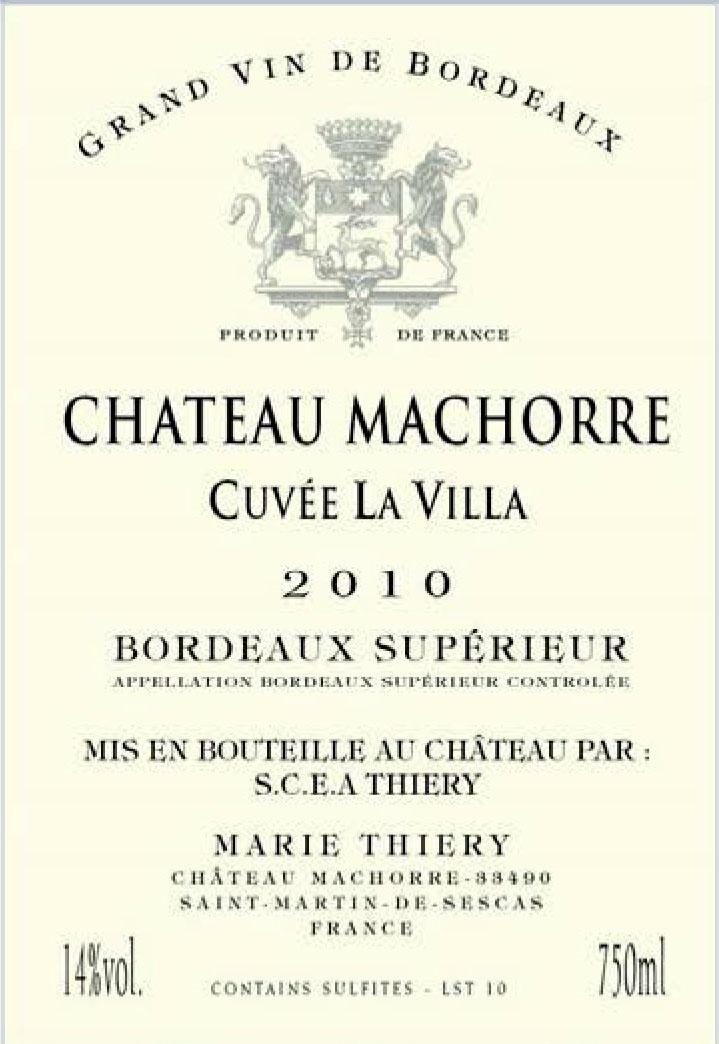 Cuvee La Villa