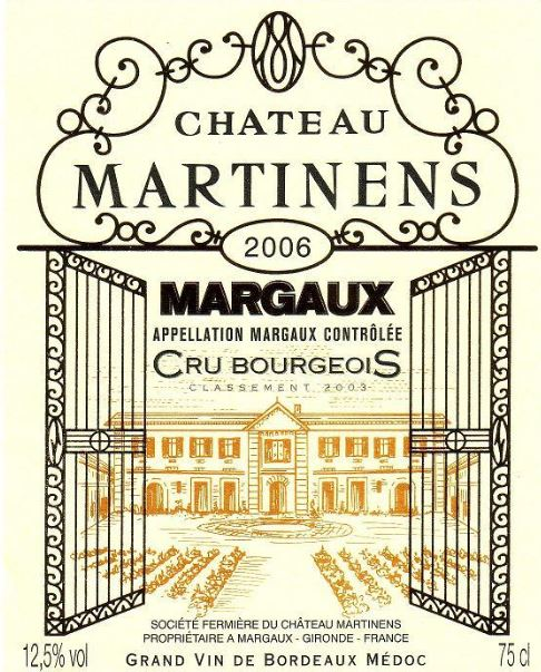 Château Martinens Margaux