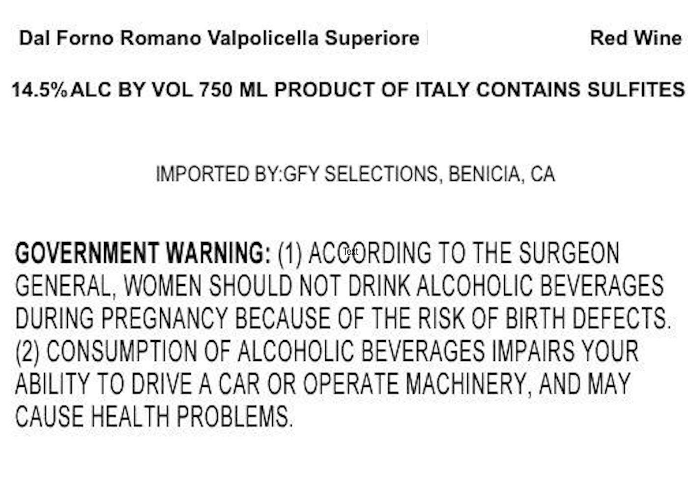 Valpolicella Superiore