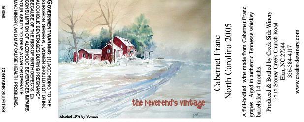 the reverend's vintage
