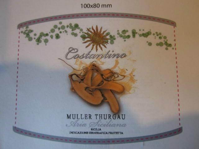 Muller Thurgau Sicilia
