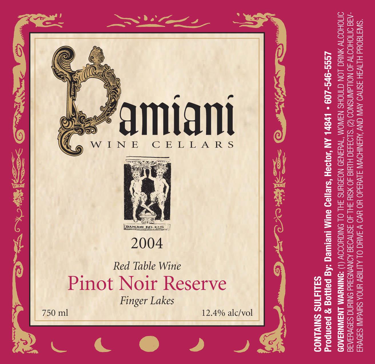 Pinot Noir Reserve