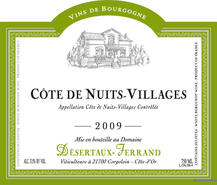Côte de Nuits-Villages