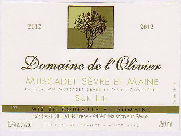 Muscadet Sèvre Et Maine Sur Lie