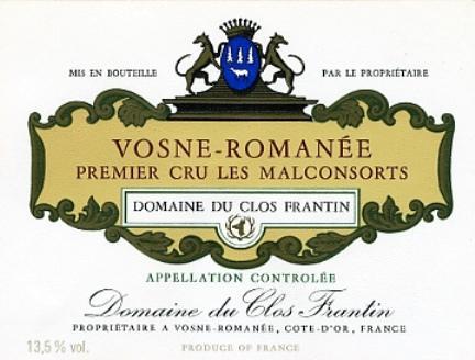 Premier Cru Les Malconsorts