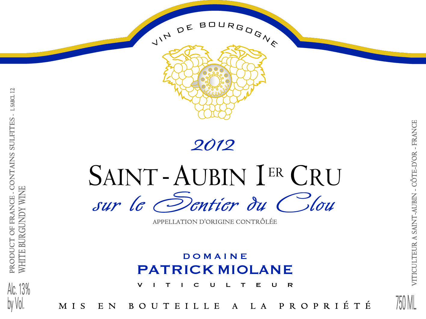 1er Cru Sur Le Sentier Du Clou
