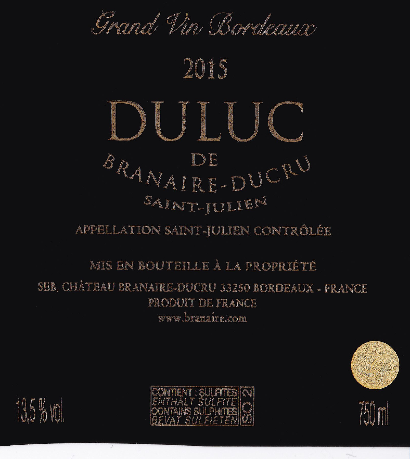 Duluc De Branaire - Ducru