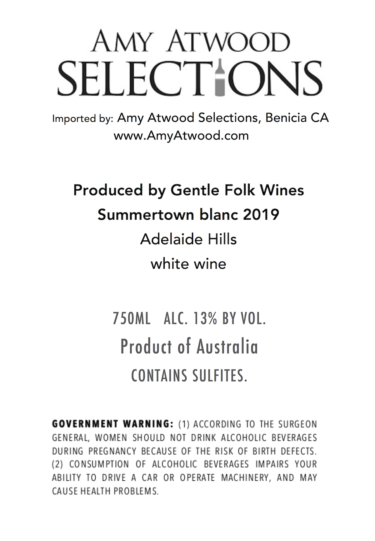 Summertown blanc