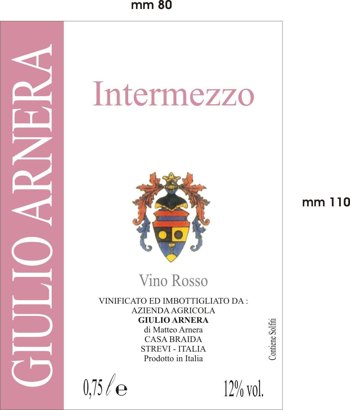 Intermezzo Vino Rosso