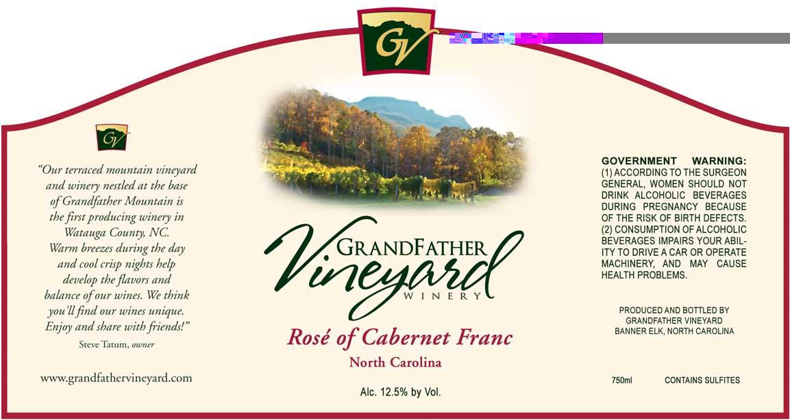 Rosé of Cabernet Franc