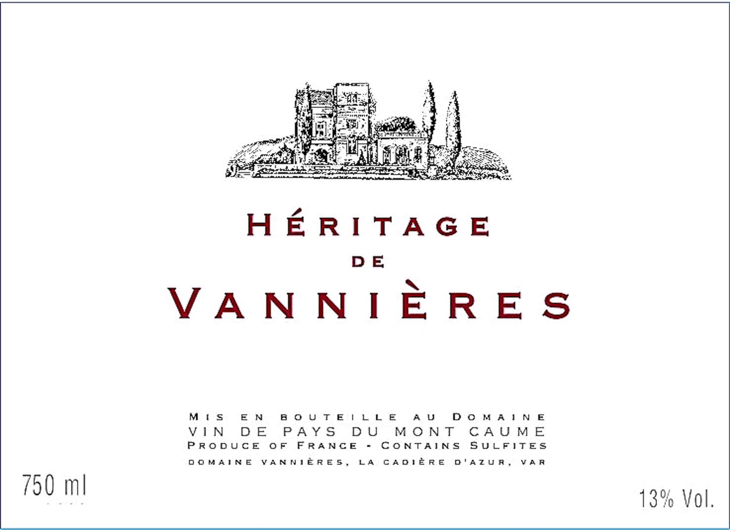 Héritage de Vannières