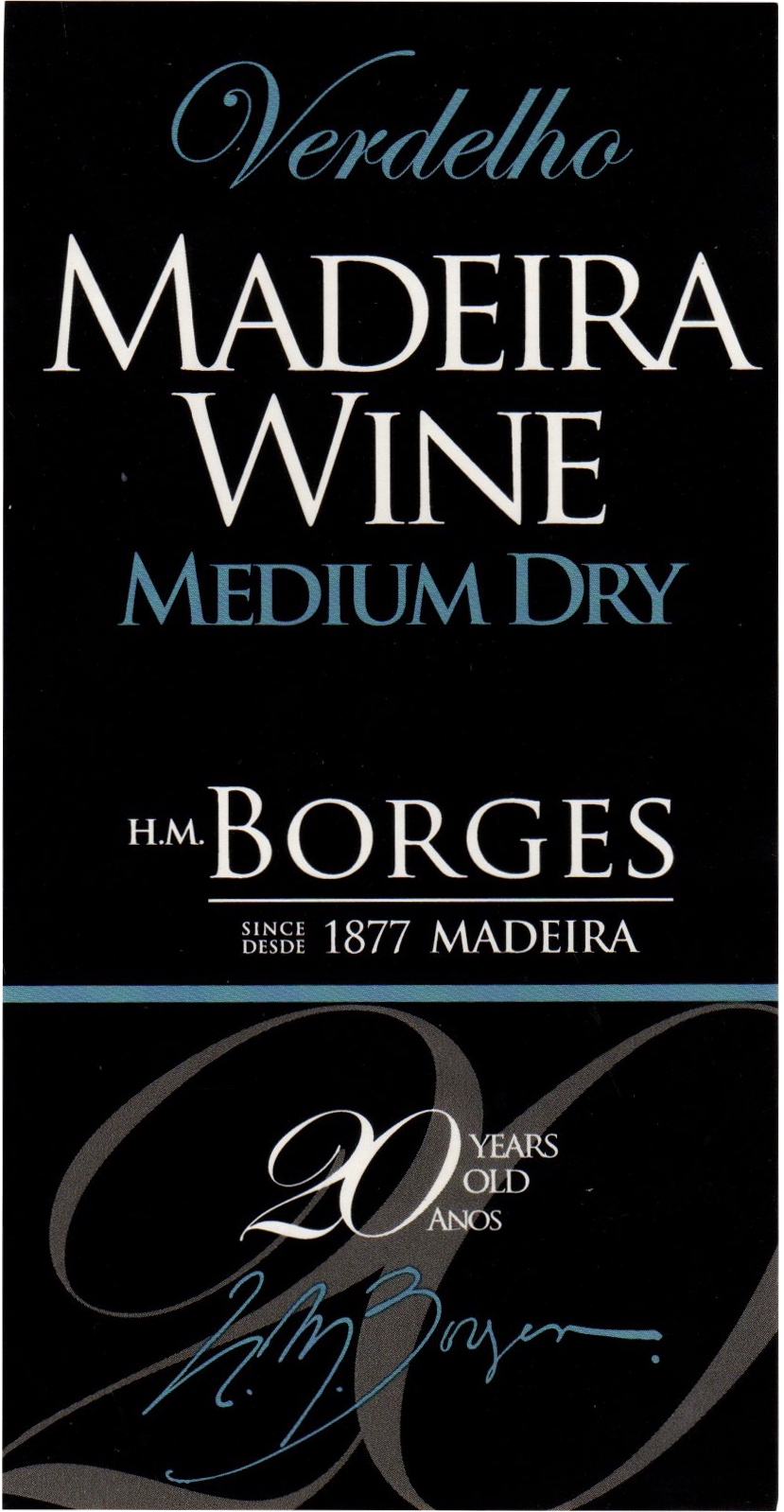 20 Years Old Verdelho Medium Dry