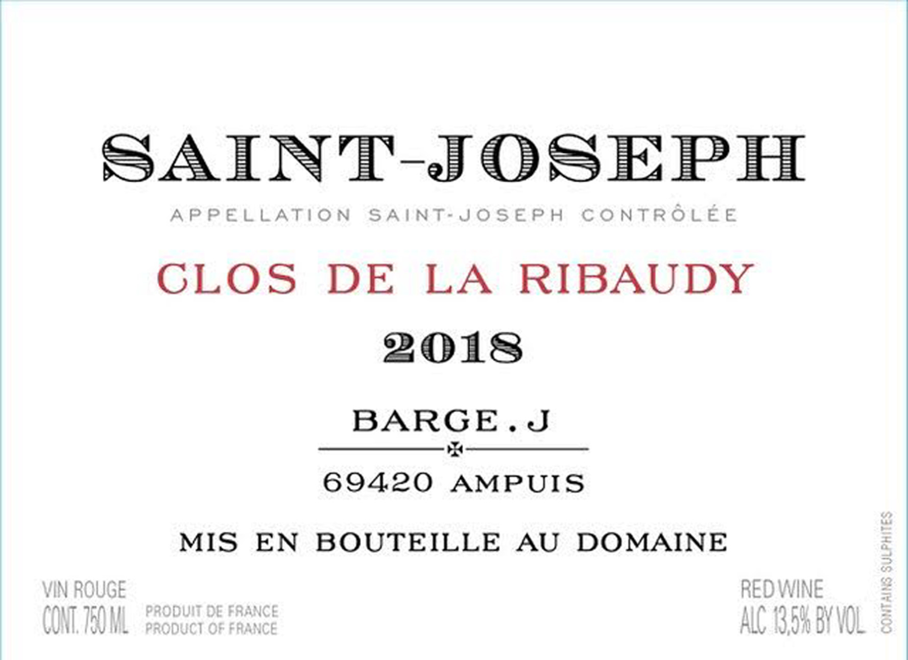 Clos De La Ribaudy