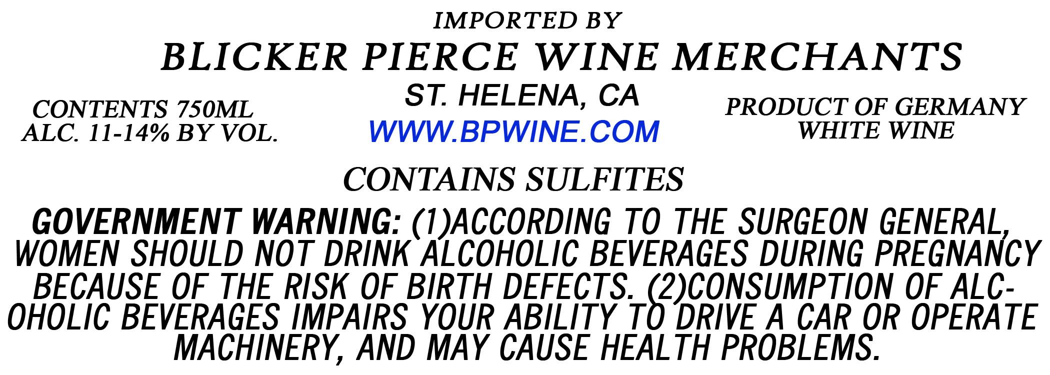 Wehlener Sonnenuhr Auslese