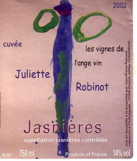 Juliette Robinot Cuvee