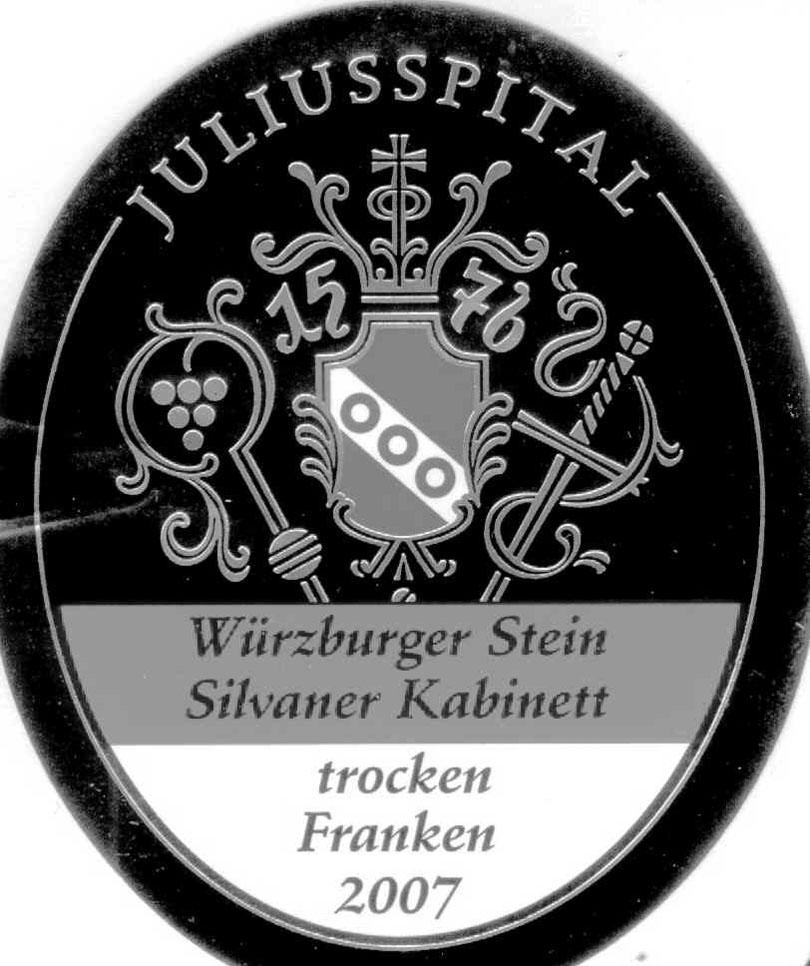 Würzburger Stein Silvaner Kabinett