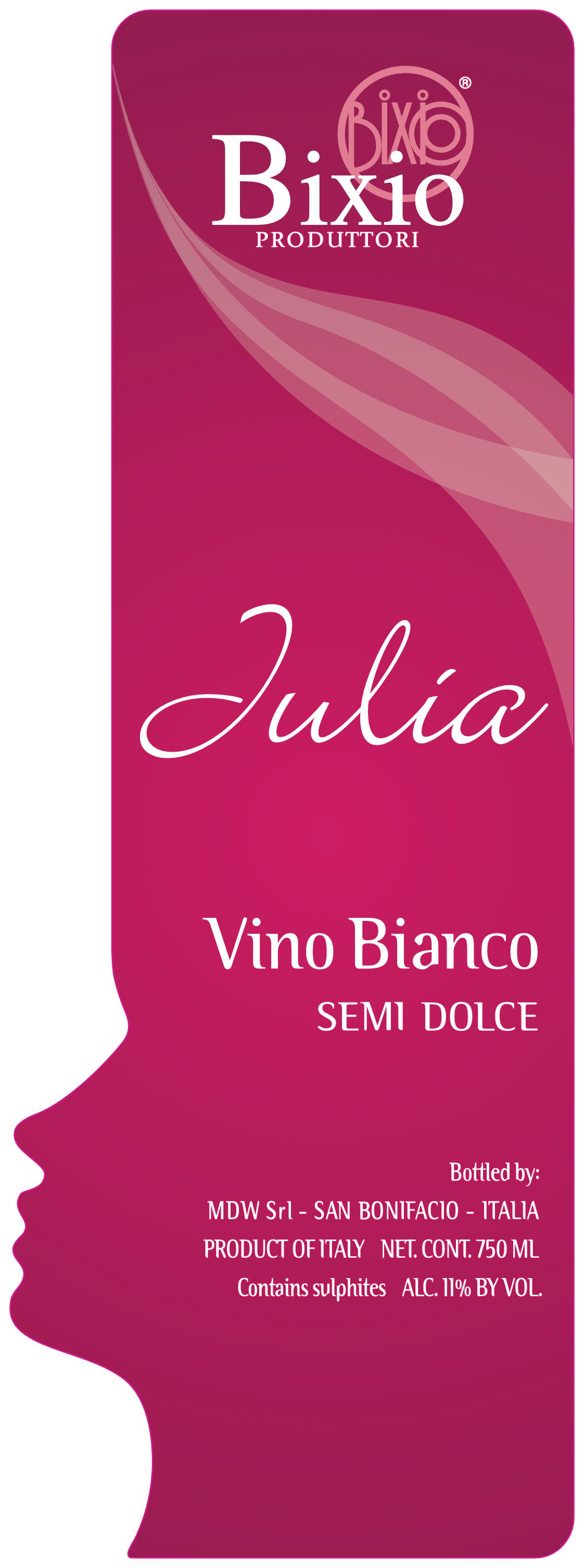 Julia Vino Bianco Semi Dolce