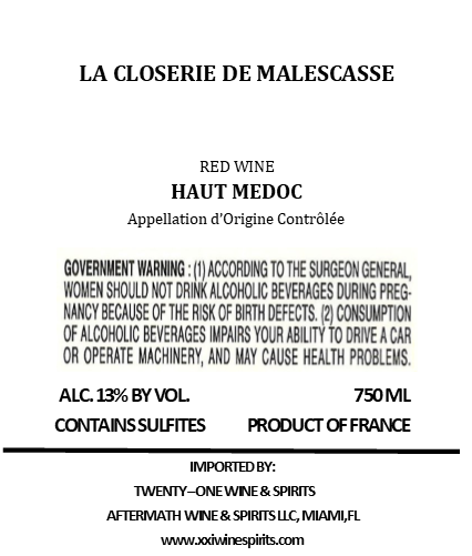 La Closerie de Malescasse