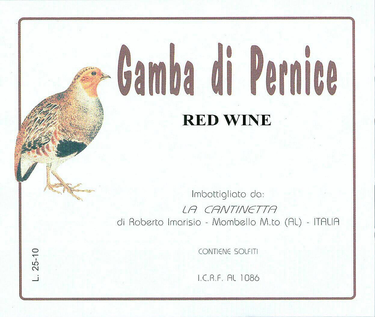 Gamba Di Pernice