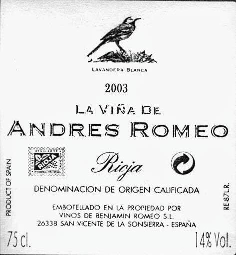 La Viña De Andres Romeo
