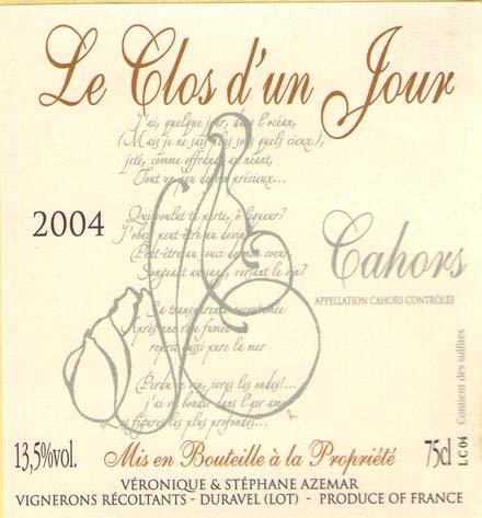 Le Clos d'un Jour