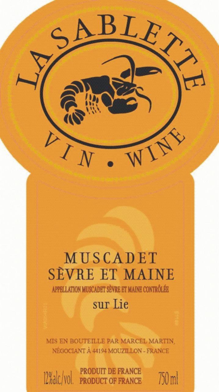 La Sablette Muscadet Sèvre & Maine Sur Lie