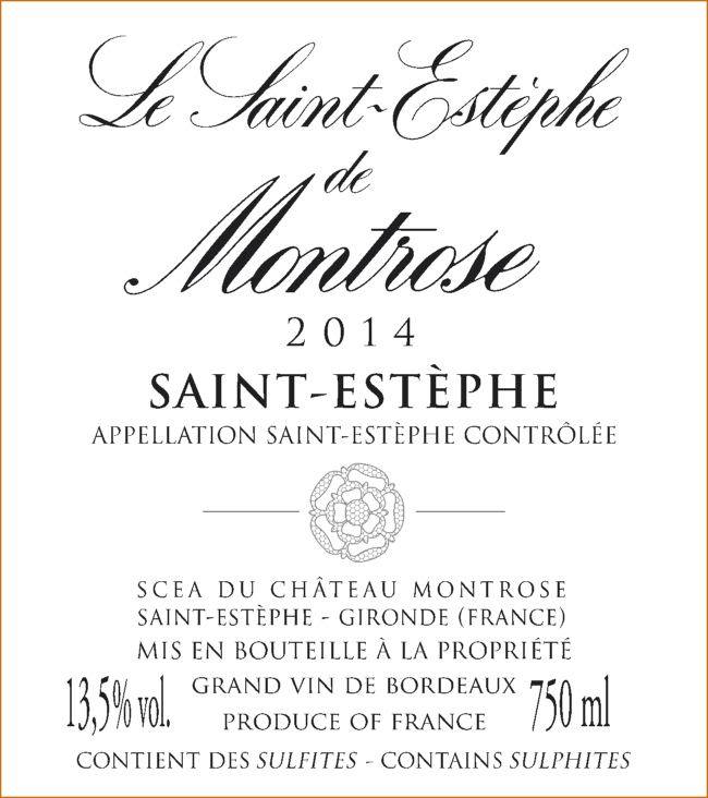 Le Saint - Estèphe Montrose
