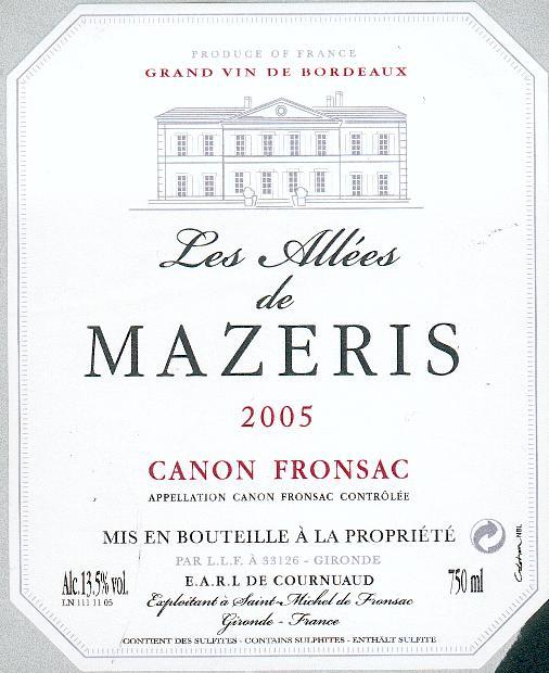 Les Allées De Mazeris