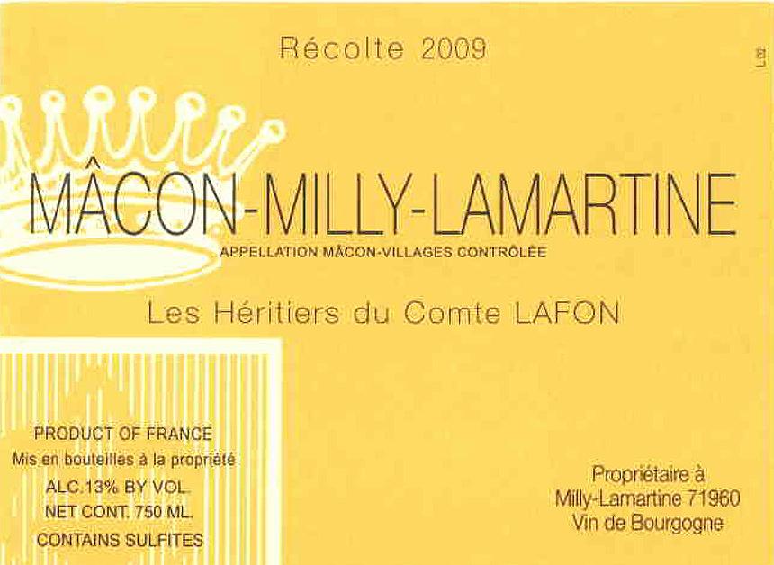 Les Héritiers Du Comte Lafon Macon - Milly - Lamartine