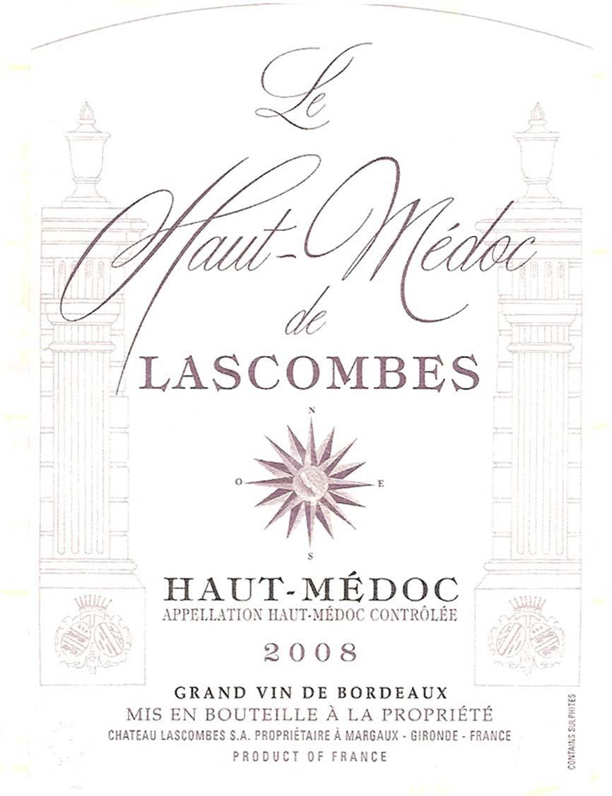Le Haut-Médoc de Lascombes